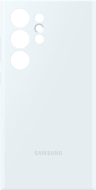 Samsung Galaxy S24 Ultra Silicone suojakuori (valkoinen)