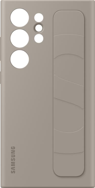 Samsung Galaxy S24 Ultra Standing Grip suojakuori (taupe)