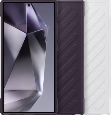 Samsung Galaxy S24 Ultra Shield suojakuori (harmaa)