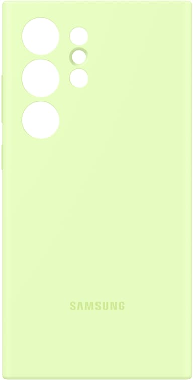 Samsung Galaxy S24 Ultra Silicone suojakuori (vihreä)