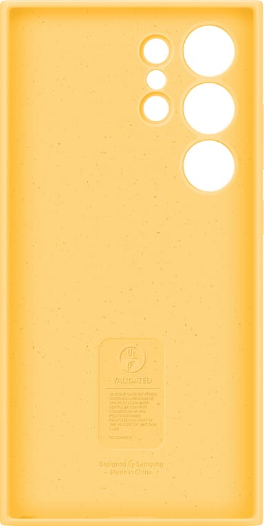 Samsung Galaxy S24 Ultra Silicone suojakuori (keltainen)