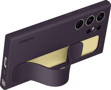 Samsung Galaxy S24 Ultra Standing Grip suojakuori (violetti)