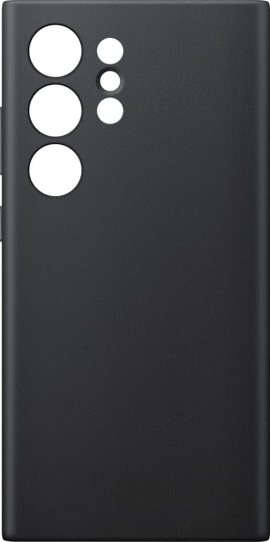 Samsung Galaxy S24 Ultra Vegan Leather suojakuori (musta)