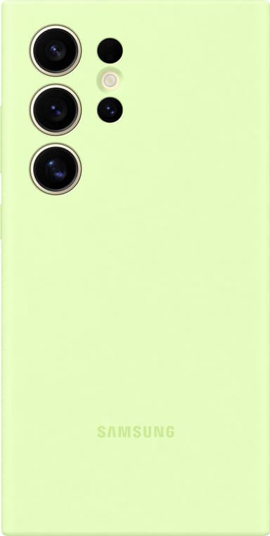 Samsung Galaxy S24 Ultra Silicone suojakuori (vihreä)