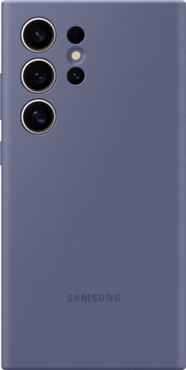 Samsung Galaxy S24 Ultra Silicone suojakuori (violetti)