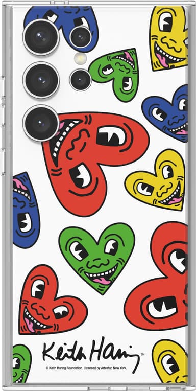 Samsung Galaxy S24 Ultra Flipsuit Card kortti (Heart)