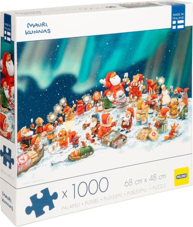 Peliko Mauri Kunnas joulu -palapeli, 1000 palaa