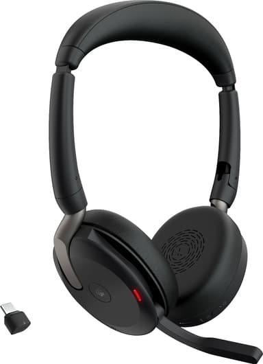 Jabra Evolve2 65 Flex USB-C-kuulokkeet (MS Teams Edition)