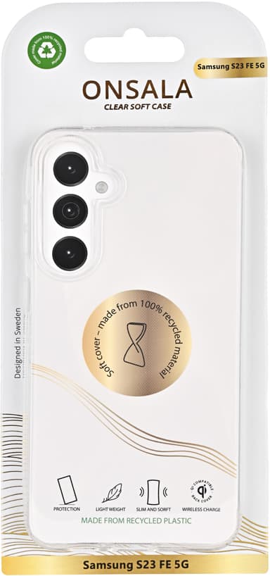 Onsala Samsung Galaxy S23 FE suojakuori (läpinäkyvä)