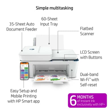 HP DeskJet 4130e Inkjet monitoimitulostin