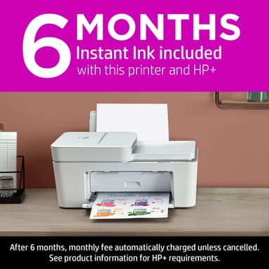 HP DeskJet Plus 4120E All-In-One monitoimitulostin