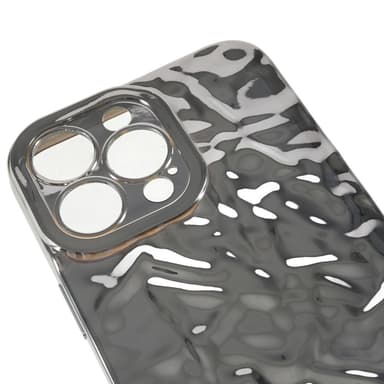 iPhone 15 Pro Max TPU Kuori Elektroplating Rypistynyt Epätasainen Puhelimen Suojakotelo