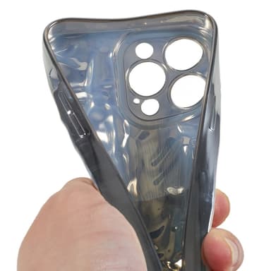 iPhone 15 Pro TPU Kuori Elektroplating Rypistynyt Epätasainen Puhelimen Suojakotelo