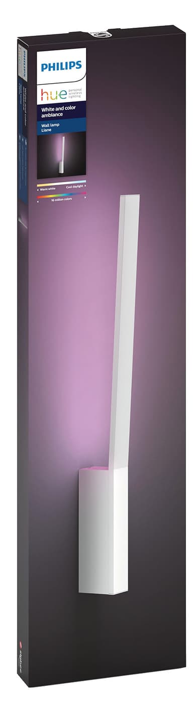 Philips Hue White & Colour Liane seinävalaisin 4090231P7 (valkoinen)