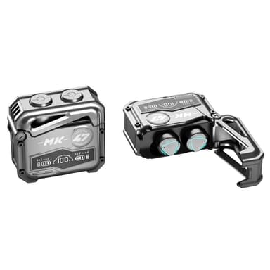 MK47 mekaaninen pelaamiseen Bluetooth-korvakuuloke - harmaa