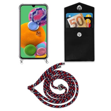 Samsung Galaxy A90 5G Suojakuori Kotelo (Sininen)