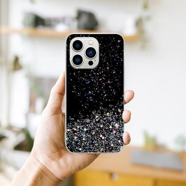 iPhone 14 PRO MAX Suojakuori Kotelo (Musta)