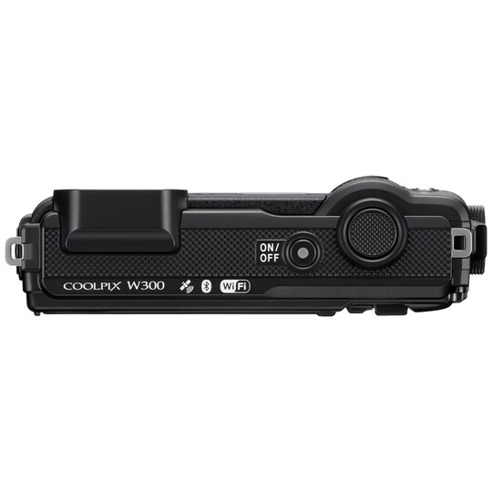 Nikon CoolPix W300 digikamera (musta)