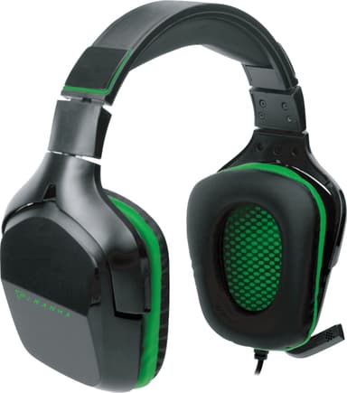 Piranha HX90 pelikuulokkeet (musta & vihreä)