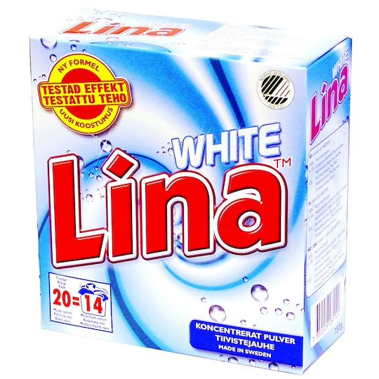 Lina pesujauhe White
