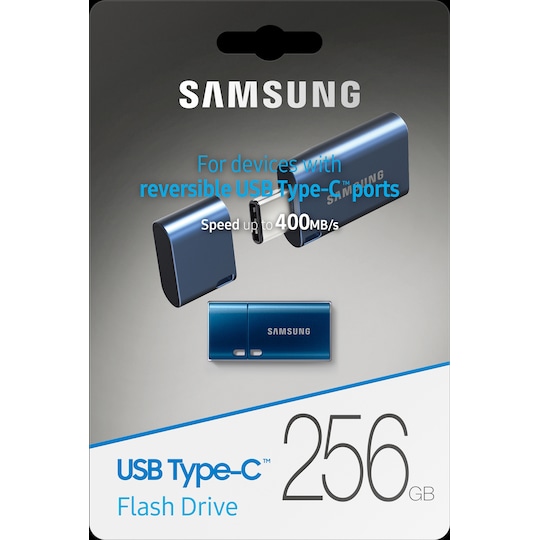 Samsung USB Type C muistitikku 256 GB (sininen)