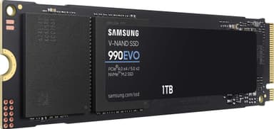 Samsung 990 EVO M.2 SSD-muisti (1 TB)
