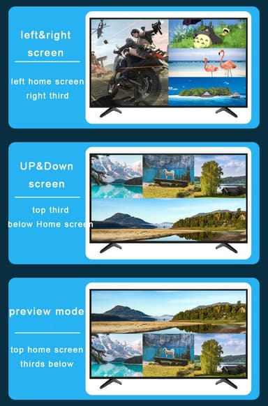 NÖRDIC HDMI skaalauskytkin 4-1 Multiviewerilla 4K30hz HDCP1.4