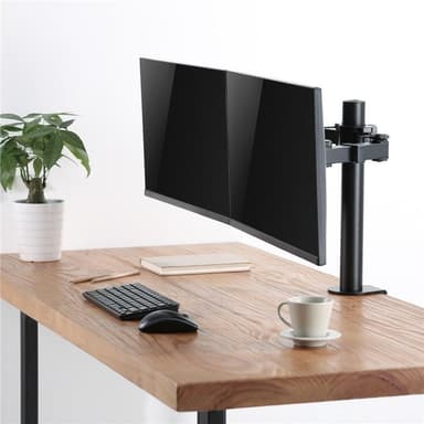 LogiLink Monitorarm dubbel 17-32"" 380mm