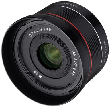 Samyang AF 24 mm f/2.8 laajakulmaobjektiivi (Sony E-Mount)