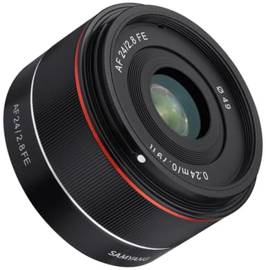 Samyang AF 24 mm f/2.8 laajakulmaobjektiivi (Sony E-Mount)