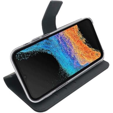 Lompakkokotelo Galaxy Xcover6 Pro musta