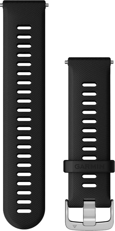 Garmin Forerunner 255 22 mm kelloranneke (musta)