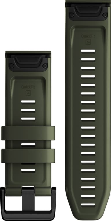 Garmin 26 mm QuickFit Silicone kelloranneke (vihreä)