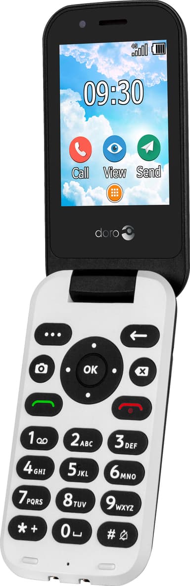 Doro 7031 matkapuhelin (musta)