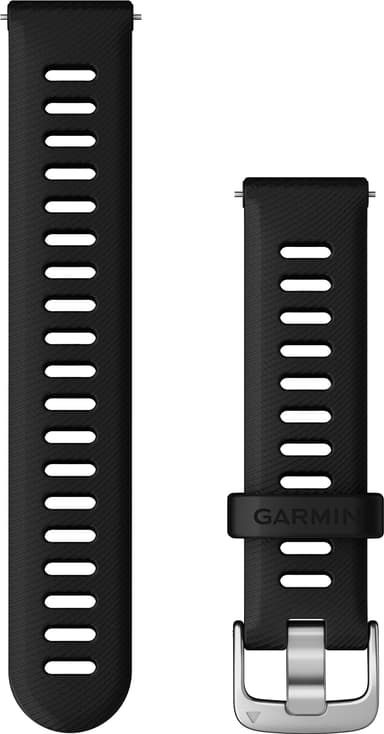 Garmin Forerunner 255S 18 mm kelloranneke (musta)