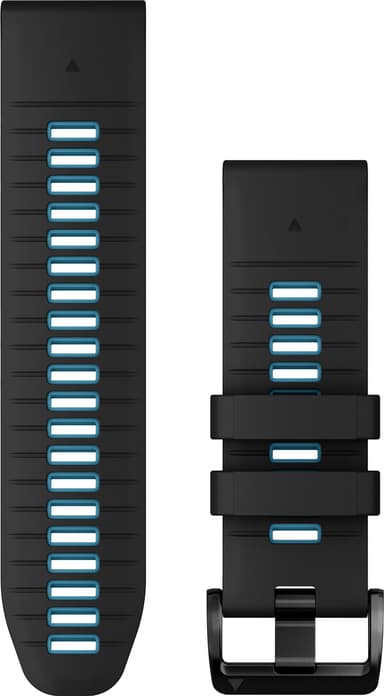 Garmin 26 mm QuickFit Silicone kelloranneke (musta/sininen)