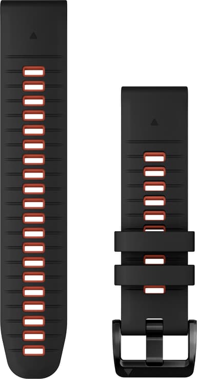 Garmin 22 mm QuickFit Silicone kelloranneke (punainen)