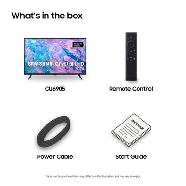 Samsung 50" CU6905 4K televisio (2024)