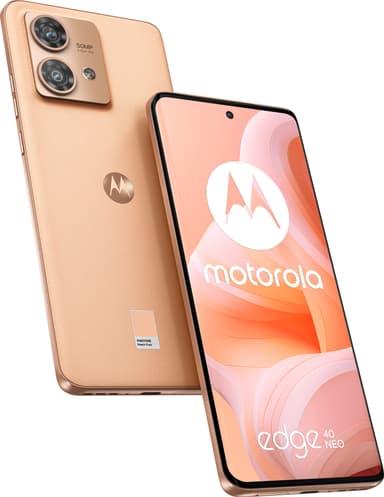 Motorola Edge 40 Neo 5G älypuhelin 12/256 GB (vaaleanpunainen)