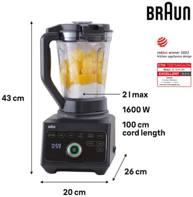 Braun Power Blend 9 Tehosekoitin JB9040