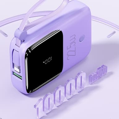 10 000 mAh nopea kannettava Powerbank Supernopea lataus USB-C 22,5 W
