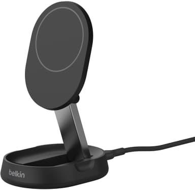 Belkin BoostCharge Pro Qi2 15 W magneettinen monikäyttölaturi (musta)