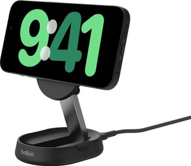Belkin BoostCharge Pro Qi2 15 W magneettinen monikäyttölaturi (musta)