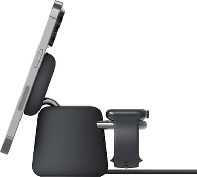 Belkin BoostCharge Pro 2in1 MagSafe 15 W langaton laturi (musta)