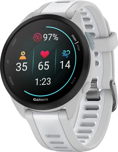 Garmin Forerunner 165 urheilukello 43 mm (valkoinen)