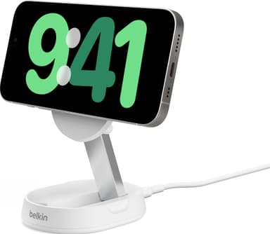 Belkin BoostCharge Pro Qi2 15 W magneettinen monikäyttölaturi (musta)