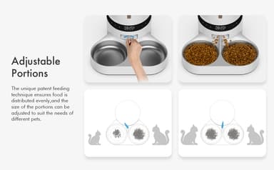 Petlibro Granary Wifi Dual kissan ruokinta-automaatti (valkoinen)