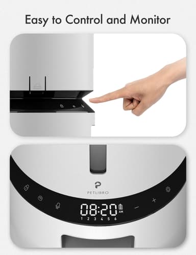 Petlibro Granary kissan ruokinta-automaatti 3 L (valkoinen)