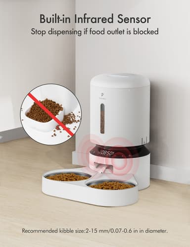 Petlibro Granary Wifi Dual kissan ruokinta-automaatti (valkoinen)