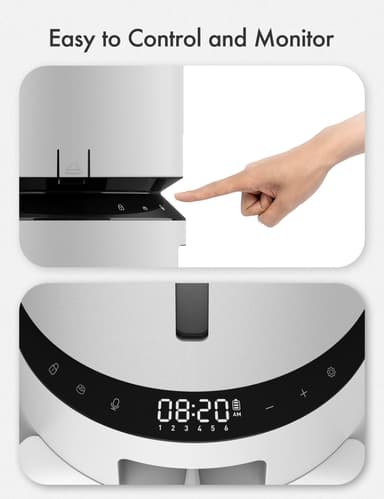 Petlibro Granary Wifi Dual kissan ruokinta-automaatti (valkoinen)